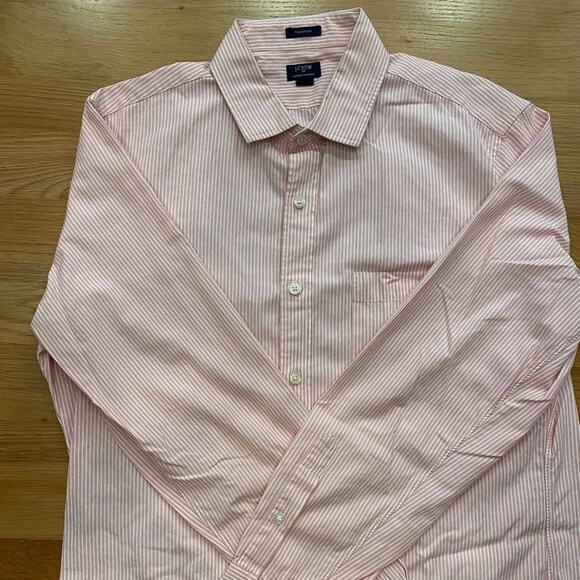 J. Crew Premium Shirts Thompson University Striped Button Down - Large - Picture 2 of 7